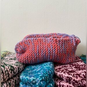 🧶🧡 HAND KNITTED SLIPPERS 🧡🧶